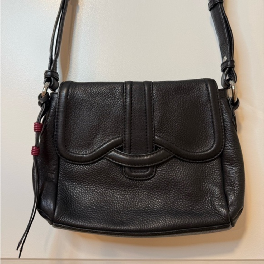 Radley London Black Leather Satchel Purse